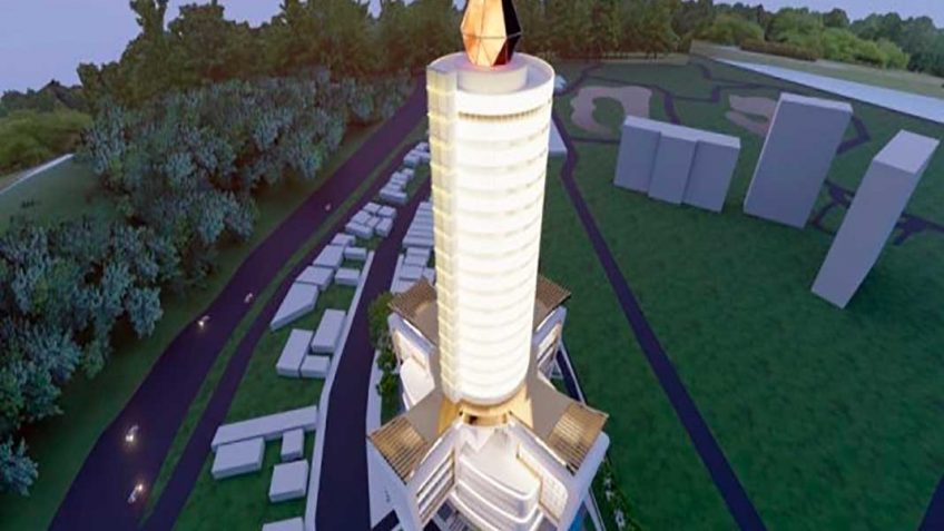 “Vela da Fé”: Aparecida terá novo hotel com 26 andares e “chama” de 17 metros